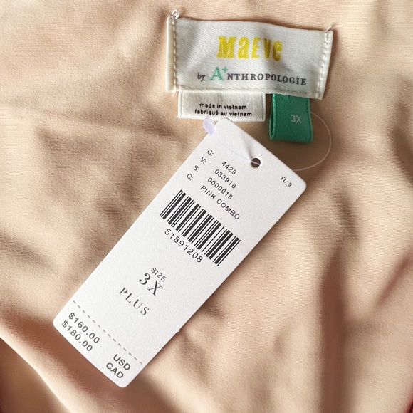 Anthropologie Maeve Gabriela Striped Maxi Dress | 2X NWT - Picture 6 of 7